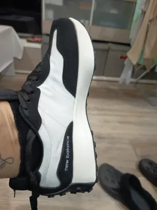 Zapatillas New Balance Unisex Negro/Blanco