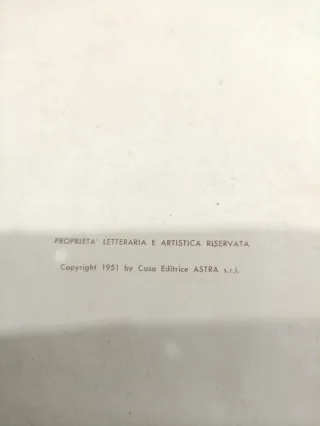 Album Artisti del Cinema 1951 "completo"