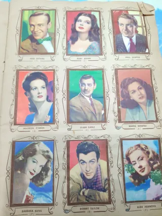 Album Artisti del Cinema 1951 "completo"