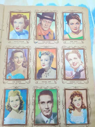 Album Artisti del Cinema 1951 "completo"