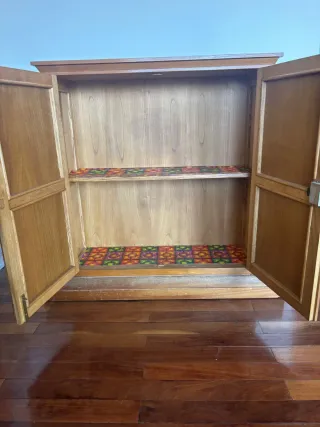 Conjunto Muebles Madera Maciza