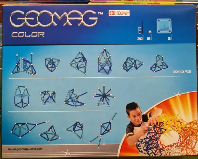 Geomag Color 40 Piezas NUEVO
