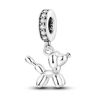 NUEVO Charm Perro Globo Plata 925 para Pandora