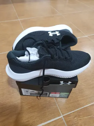 Zapatillas Mujer Under Armour Negras Talla 41