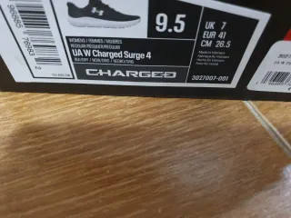 Zapatillas Mujer Under Armour Negras Talla 41