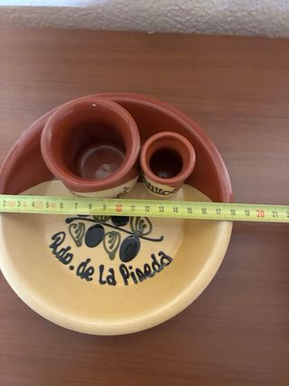 Plato aperitivo Huesos y Palillos