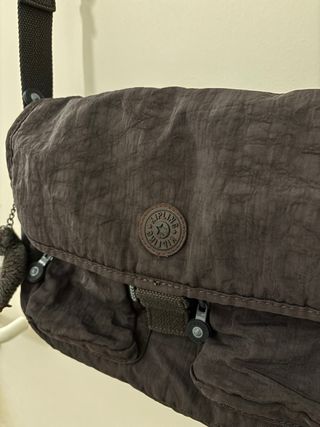 Borsa a tracolla Kipling marrone