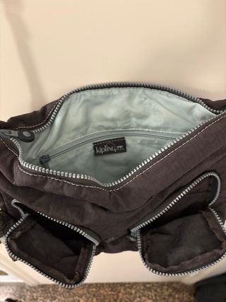 Borsa a tracolla Kipling marrone