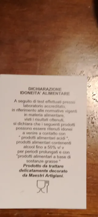 Coppia Bicchieri Vidivi "Vetri delle Venezie".