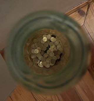 Hucha Botella Coca Cola Gigante