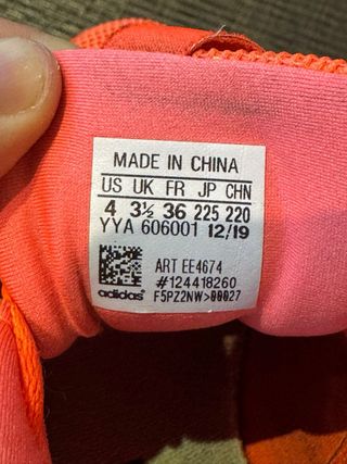 Zapatillas Clavos Atletismo Adidas N 36