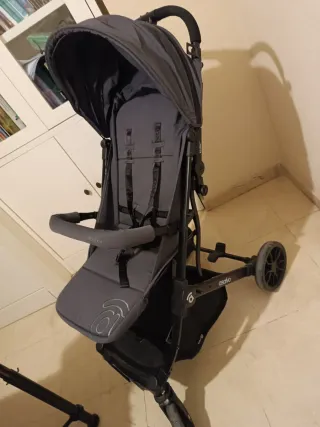 Silla de paseo Asalvo gris