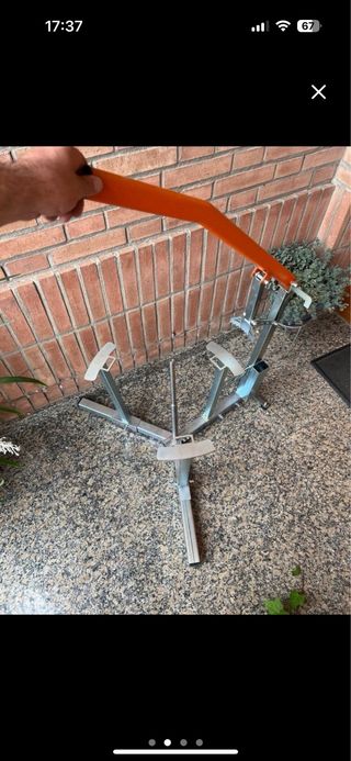 Desmontadora de ruedas enduro