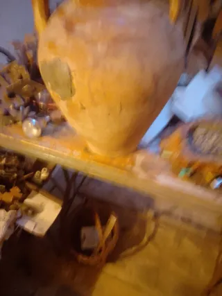 Cántaro antiguo de barro 40cm