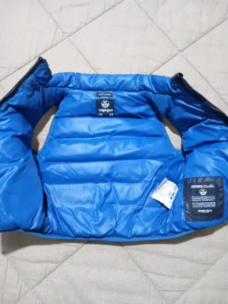 Piumino smanicato North Sails bimbo 18 mesi