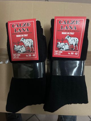 Calze Lana 39-42 lana e acrilico