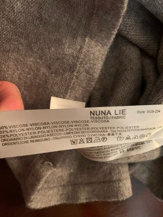 Vestito Nuna Lie tg S maglia invernale