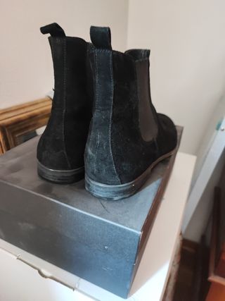 Stivaletti scamosciati neri Antony Morato 44