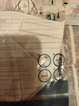 5 Mascarillas FFP2  precio total