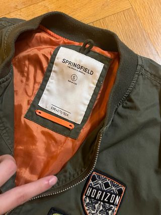 Cazadora Springfield Verde Talla S