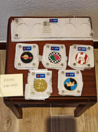 LEGO VIP Coins Monedas Coniare Space Octan Castle