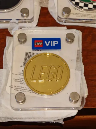 LEGO VIP Coins Monedas Coniare Space Octan Castle