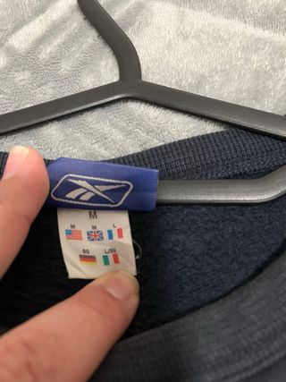 Sudadera Reebok Rework Vintage Talla M