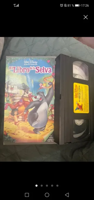 Colección 12 Películas Disney VHS