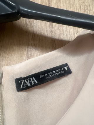 Vestido beige tirantes