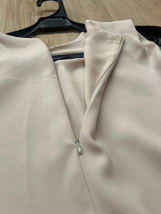 Vestido beige tirantes