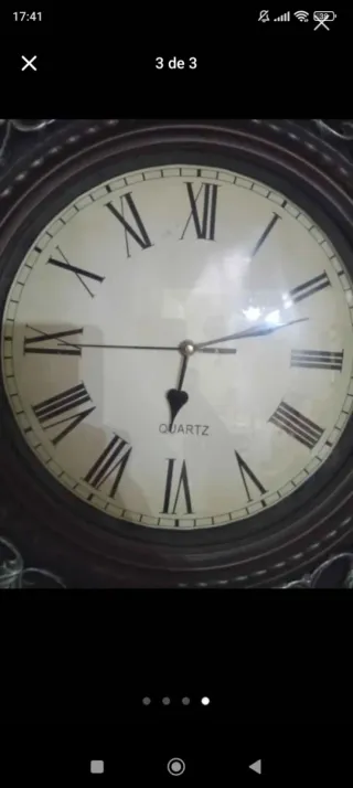 Reloj de pared decorativo