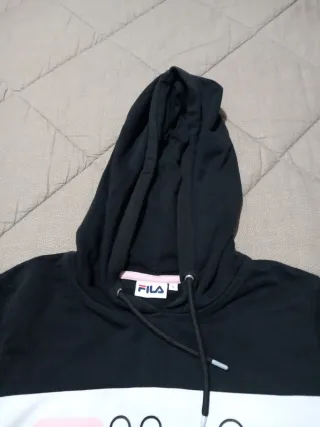 Felpa corta Fila con cappuccio