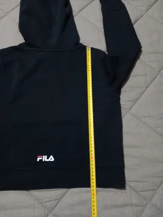 Felpa corta Fila con cappuccio