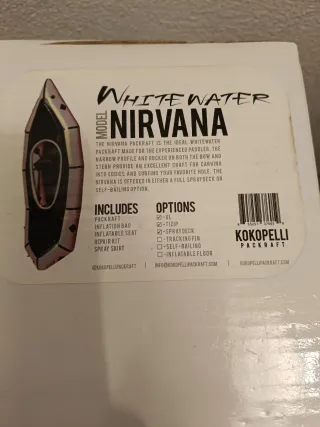 Packraft Kokopelli Nirvana XL Tizip