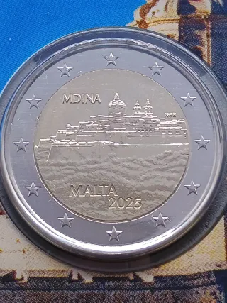 2€ Malta 2025 Mdina Coincard