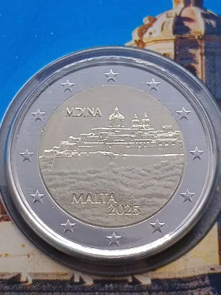 2€ Malta 2025 Mdina Coincard