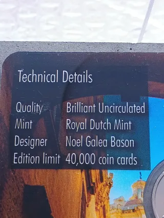 2€ Malta 2025 Mdina Coincard