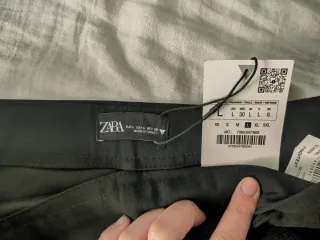 Falda pantalón negro