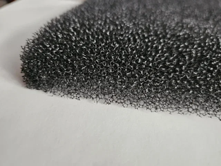 Filtro de aire de espuma negra