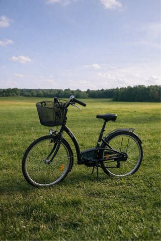 Bicicleta de paseo con cesta