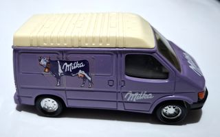 Modellino Ford Transit 1989 1:43 Milka