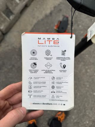 Patín Eléctrico Olsson & Brothers - MAMBA LITE