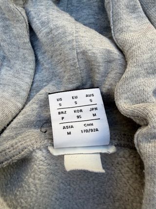 Sudadera New Balance Gris