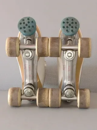 Pattini a rotelle bianchi Pattini Risport Siria 36