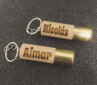 Llavero de cartucho personalizado