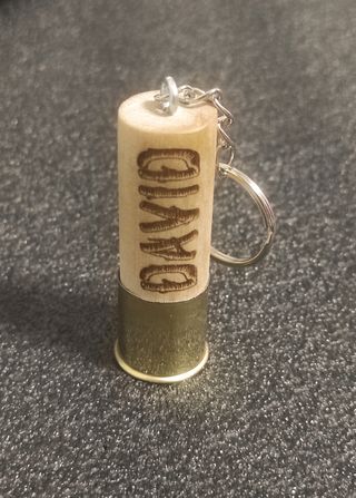 Llavero de cartucho personalizado