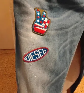 Pantalones vaqueros Diesel azules Talla 16Y