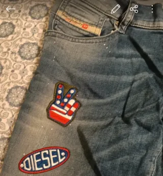 Pantalones vaqueros Diesel azules Talla 16Y