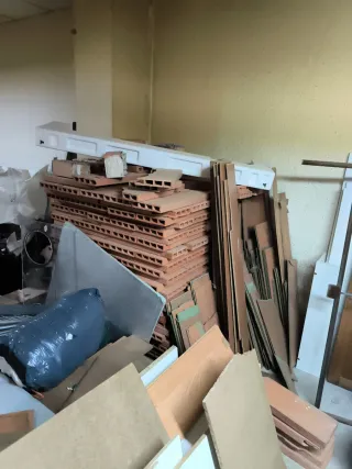 Palé de ladrillos de cerámica mahones tochos