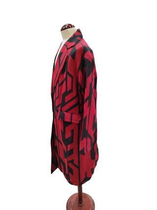 Abrigo Desigual estampado geométrico